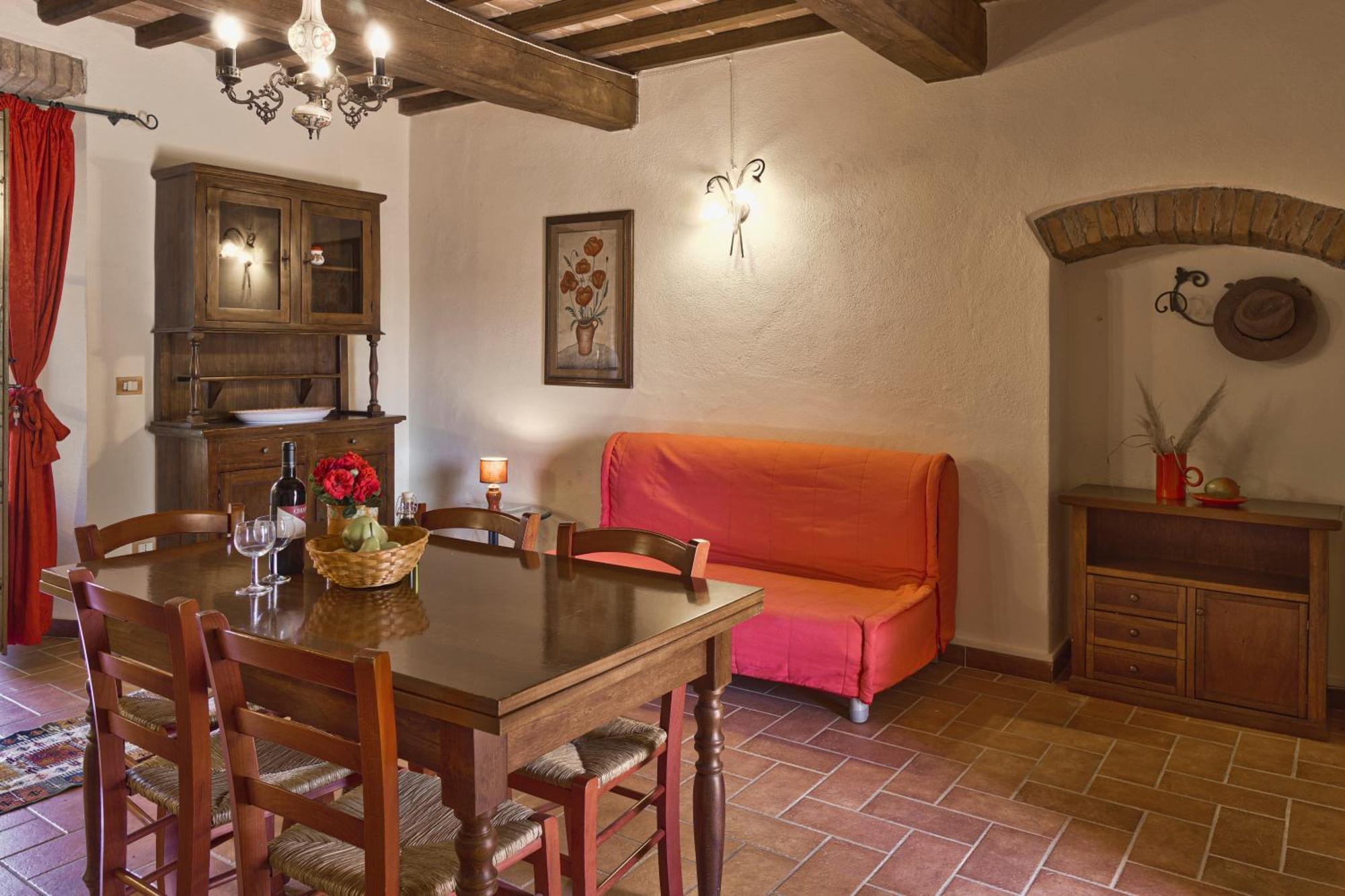 Agriturismo Lucertola بمونتيكاتيني فال دي سيسينا الغرفة الصورة
